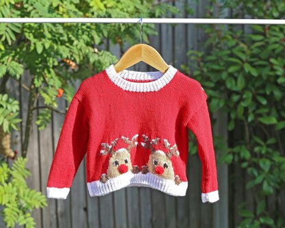 Reindeers in the Snow Jumper (38)