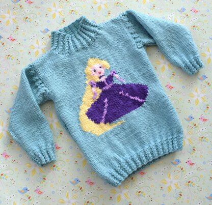 Rapunzel Sweater and Crown