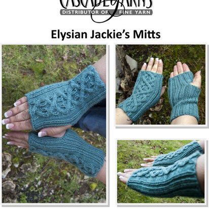 Jackie's Mitts in Cascade Elysian - W334