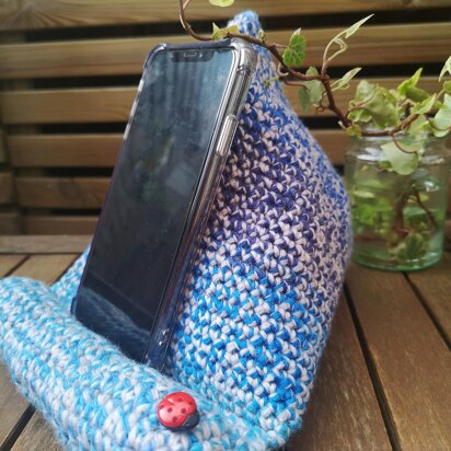 Phone holder cushion