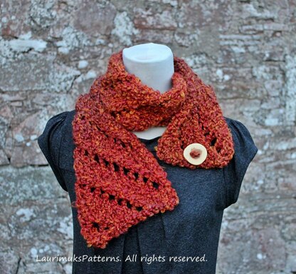 Wild Flame scarf