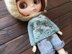 Cherries Sweater for 1/6 scale doll
