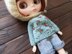 Cherries Sweater for 1/6 scale doll