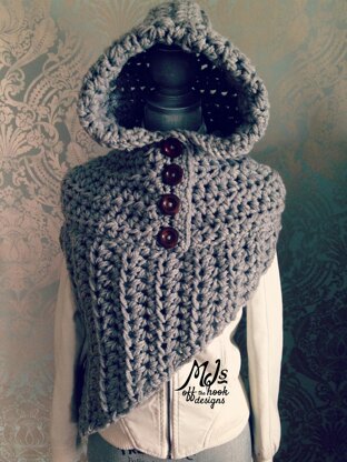 Bulky Hooded Katniss Cowl