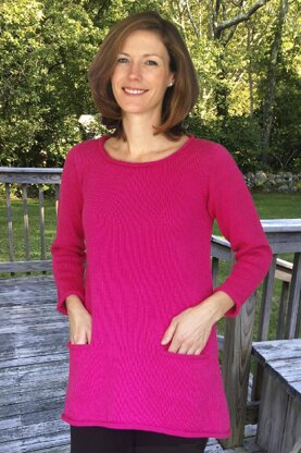 Dovetail Designs K2.66 A-Line Tunic to Knit PDF