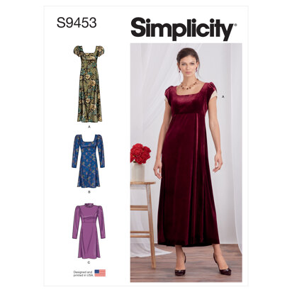 Simplicity Misses' Dress S9453 - Sewing Pattern