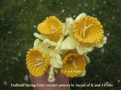 Daffodil Spring Fairy - Amigurumi crochet pattern