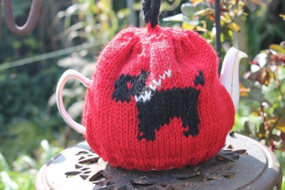 Large Dog and Baby Dog Tea Cosy Patterns