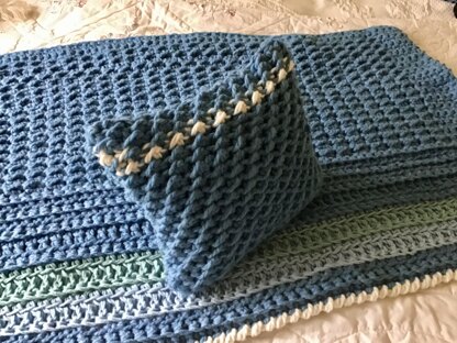 Blue Moon Baby Blanket