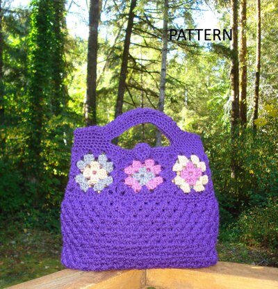 Granny Square Clutch Bag - PA-230