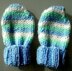 Plain or Striped Mittens