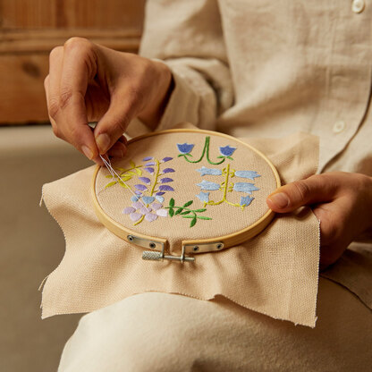 DMC Mindful Making The Soothing Spring Embroidery Kit