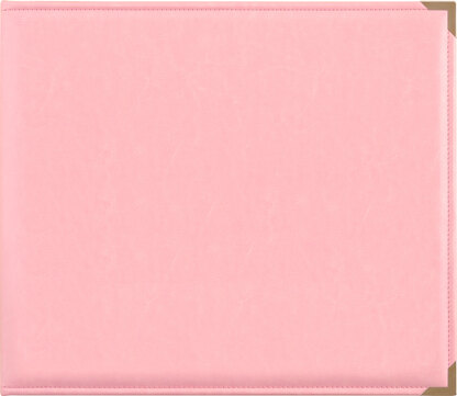 Kaisercraft Leather D-Ring Album 12"X12" - Pink