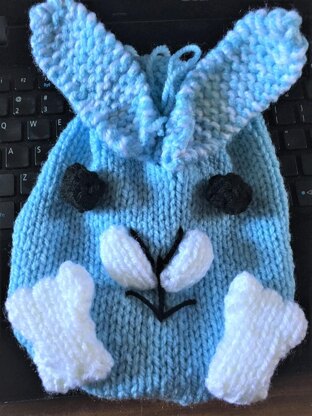 Easter Bunny Drawstring Bag