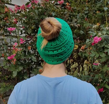 Messy Bun Hat