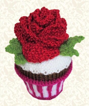 Rose in the Snow Cupcake