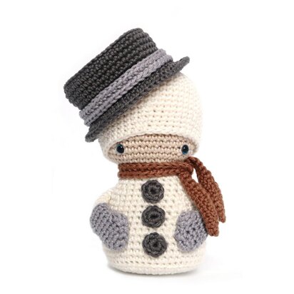 SNOWMAN Kokeshi Doll