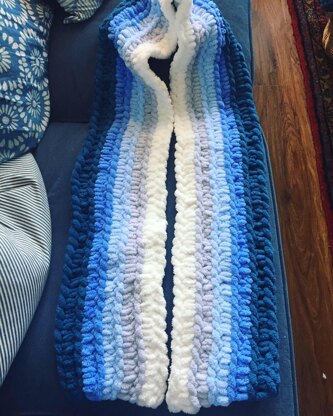 Easy Ribbed Scarf