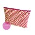 Lattice Tapestry Crochet Clutch