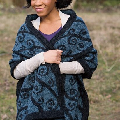 Wrought Iron Shawl - knitting pattern