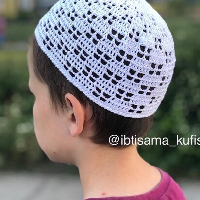 Handmade skull cap kufi