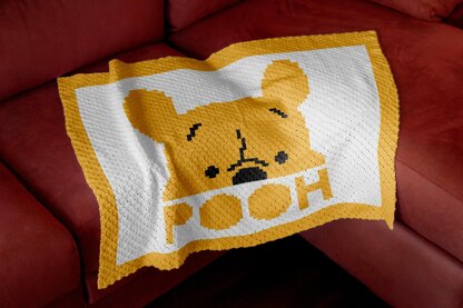 Winnie the Pooh C2C Crochet Blanket Pattern