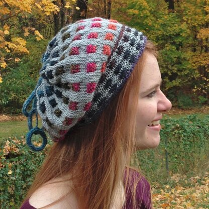 Slouchy Square Hat