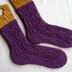 Salisbury Cabled Socks