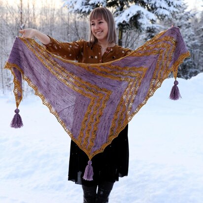 Karamelli Shawl