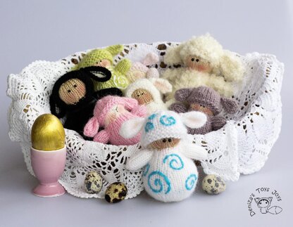 Waldorf Easter Sheep Babies