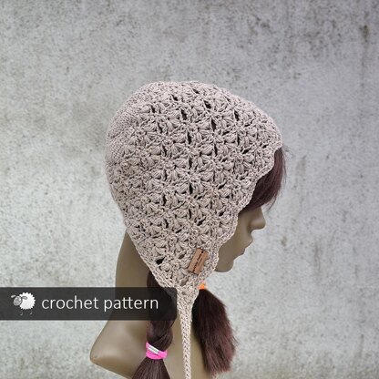 Lacy Tranquility Bonnet Hat