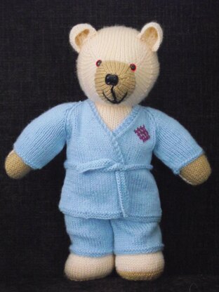 14" Teddy Bear completed with wardrobe
