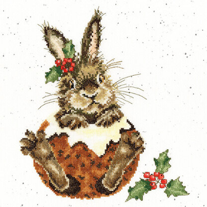 Bothy Threads Little Pudding Cross Stitch Kit - 26 x 26cm