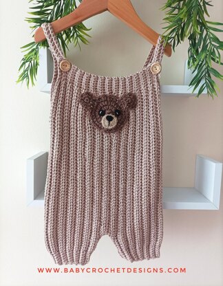 Little Rib Dungarees