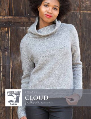 Cloud Pullover in Juniper Moon Farm Stratus - J43-04 - Downloadable PDF