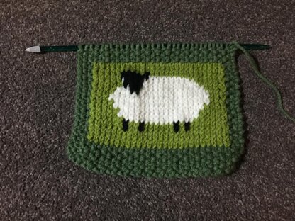 Sheep Dreams Baby Blanket