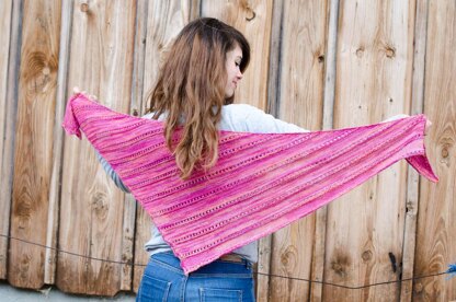 Candied Apples Shawl