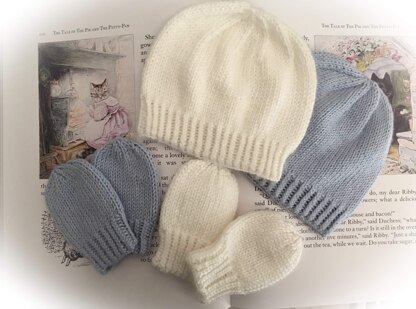 Royal Baby Hat and Mitts-Archie