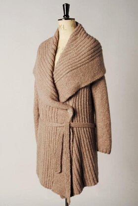 Shawl collar wrap