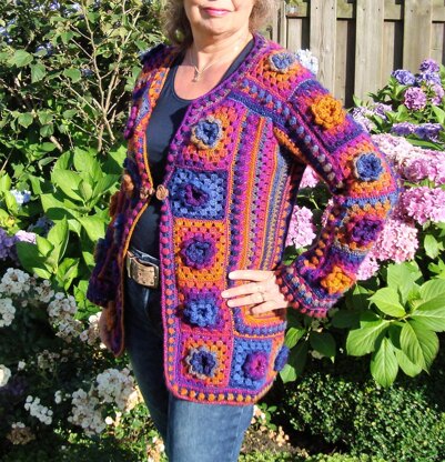 Granny meets Hippie Cardigan