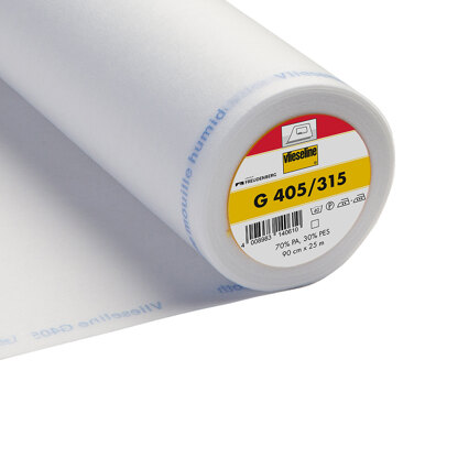 EasyFuse Interlining Ultrasoft Medium Iron-on - 90cm - White