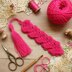 Crochet Heart Bookmark Pdf + Video Tutorials