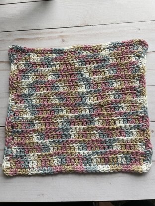 All In A Row Dishcloth