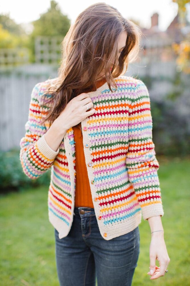 Granny hotsell stitch cardigan