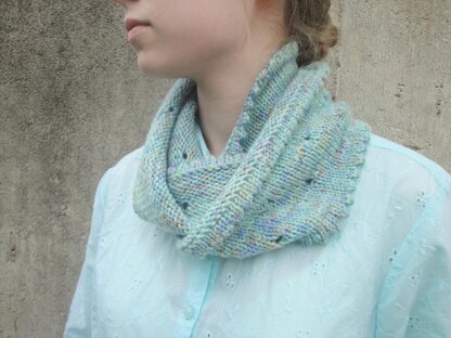 Picot Infinity Scarf