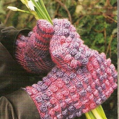 Bramble Mittens - knitting pattern