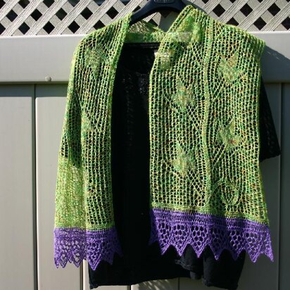 Vineyards shawl