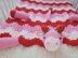 3in1 Strawberry Cow Baby Blanket Cow AmiBlanket