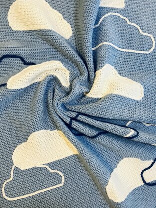 Baby Boy Cloud Blanket