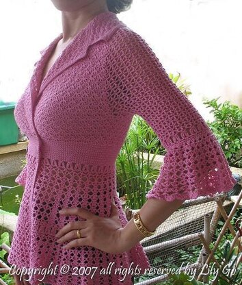 Dahlia Top Crochet Pattern
